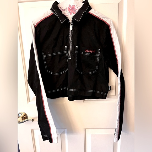 Kickers-Shirt with zip front Size Small - Picture 1 of 5